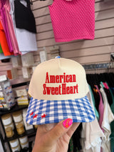 American Sweetheart Canvas Hat