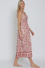 Capri Halter Midi Dress