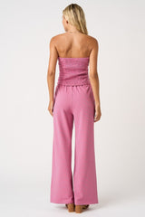 Pink Cosmo Striped Set