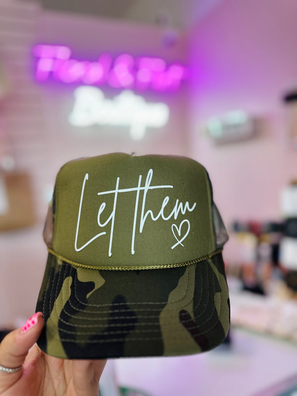 Let Them Trucker Hat