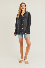 Risen Distressed Denim Jacket