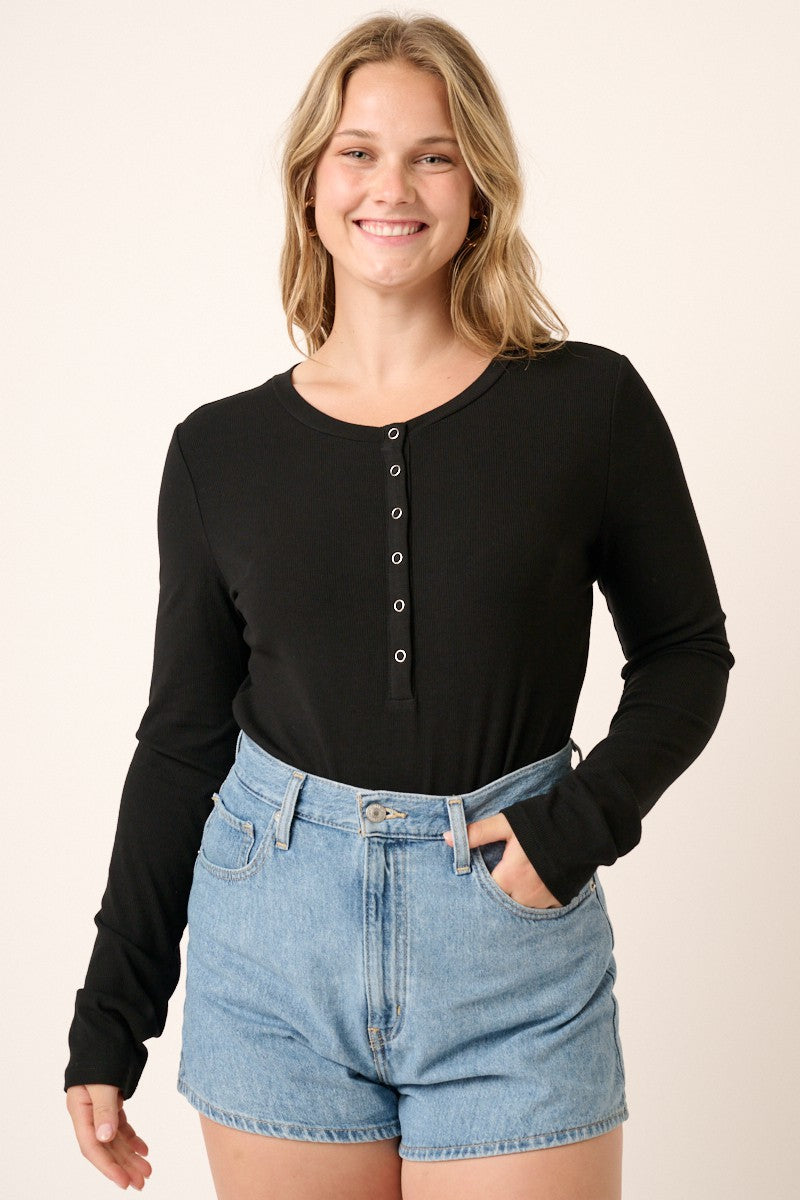 Sawyer Henley Bodysuit