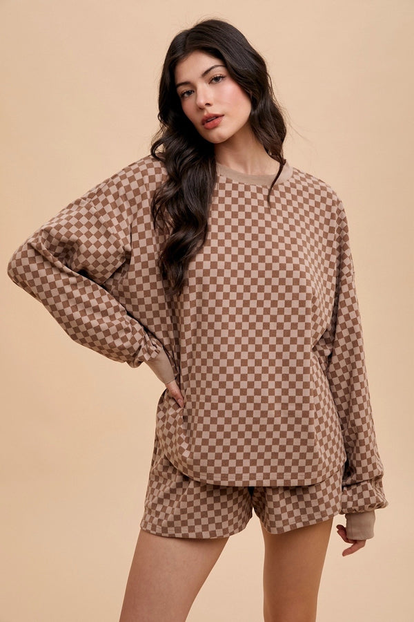 Darren Checkered Set
