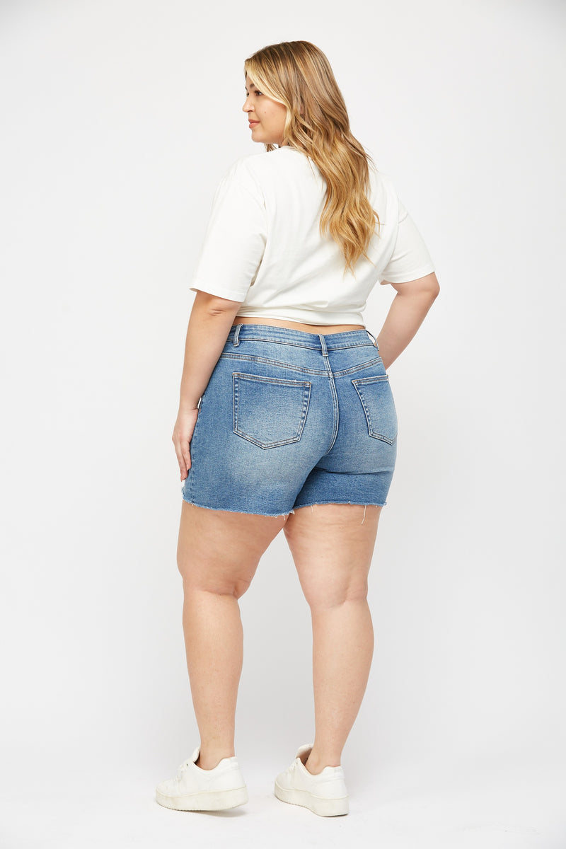 Mica Mid Rise Cut Off Shorts