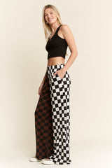 Motley Two Toned Checkered Pants