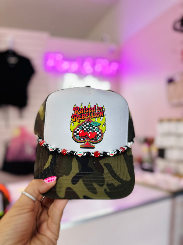 Raised on Rebellion Trucker Hat