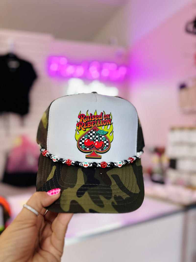 Raised on Rebellion Trucker Hat