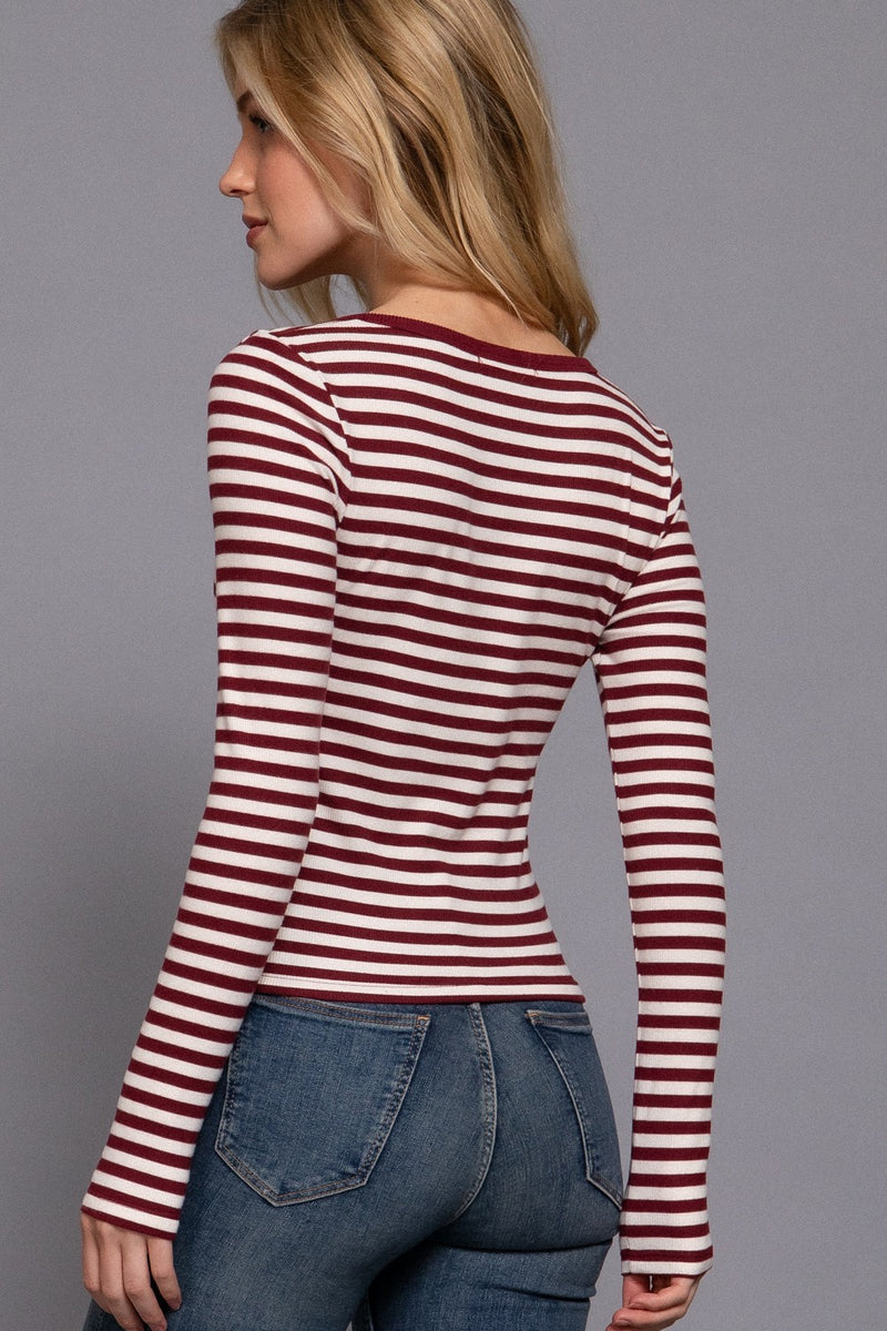 CandyLand Striped Long Sleeve