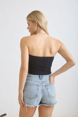 Claire Twist Front Crop