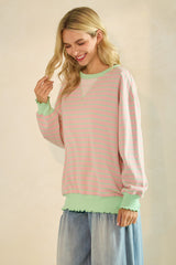Preston Striped Knit Top