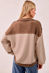 Teddy Striped Long Sleeve