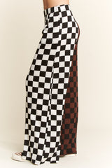 Motley Two Toned Checkered Pants