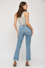 Mica Crop Flare Jeans