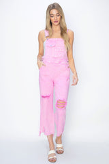 Risen Pink Overalls