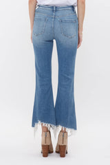 Mica Crop Flare Jeans