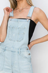 Everett Risen Denim Overalls