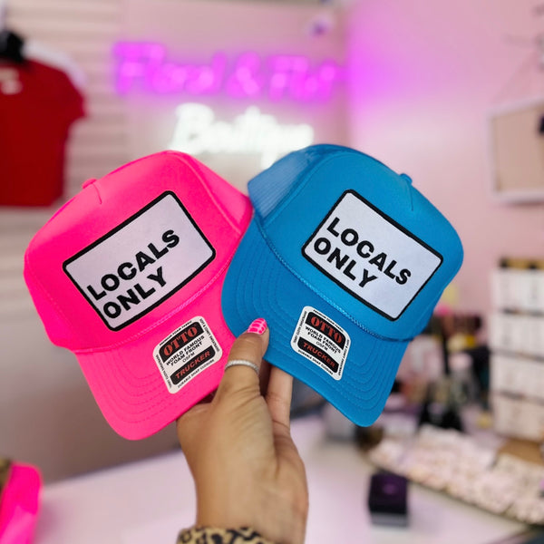 Locals Only Trucker Hat