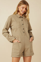 Camille Cargo Romper