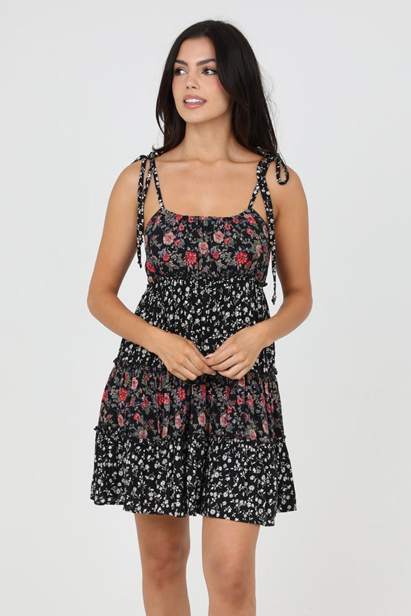 Pima Floral Dress