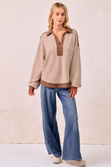 Teddy Striped Long Sleeve