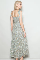 Maryville Button Front Maxi Dress
