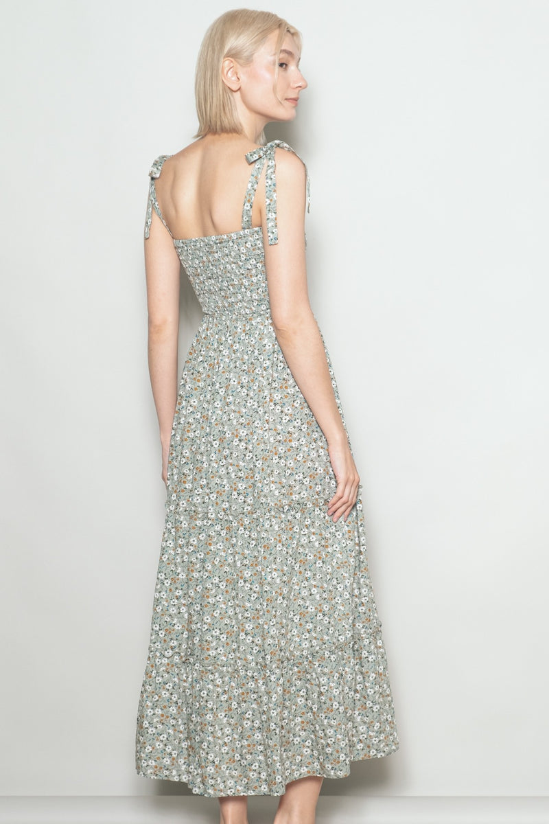 Maryville Button Front Maxi Dress