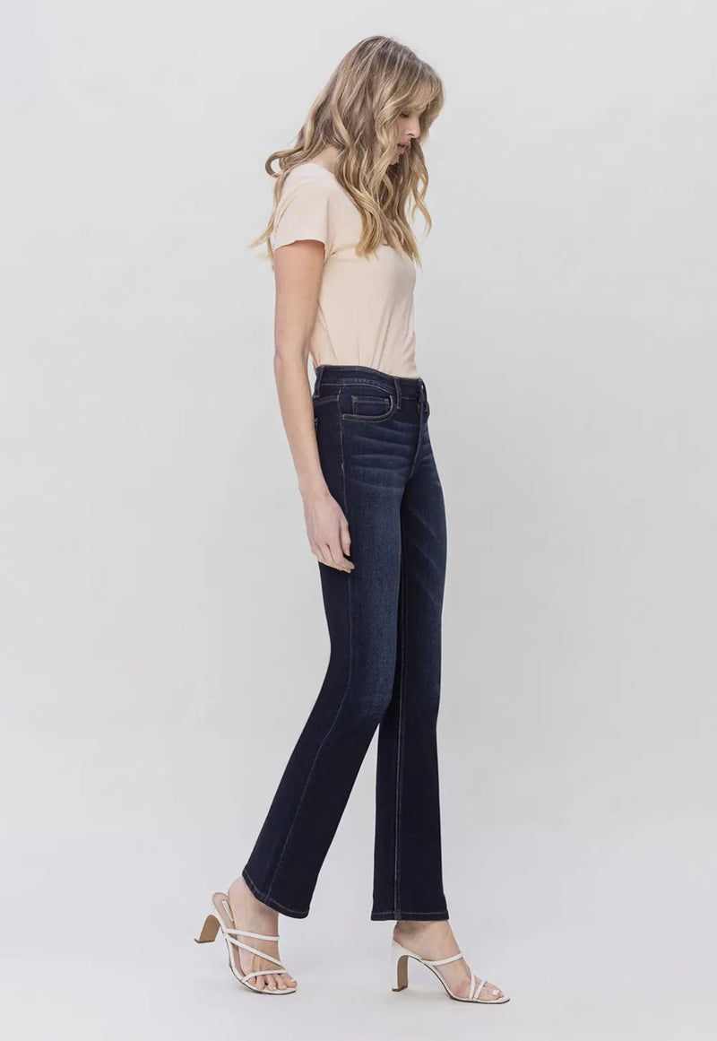 Vervet Mid Rise Dark Bootcut Jeans