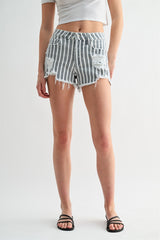 Mica Striped Shorts