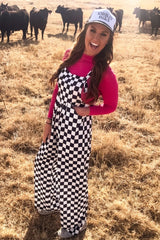 Check Me Wide Leg Overalls