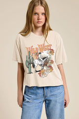 Wild West Cropped Tee