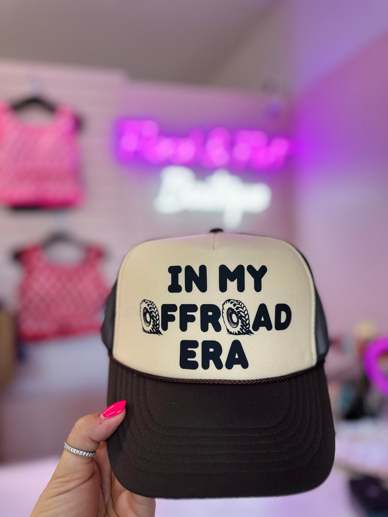 In my off road era trucker hat