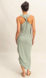 Twisted Tales Ribbed Dress