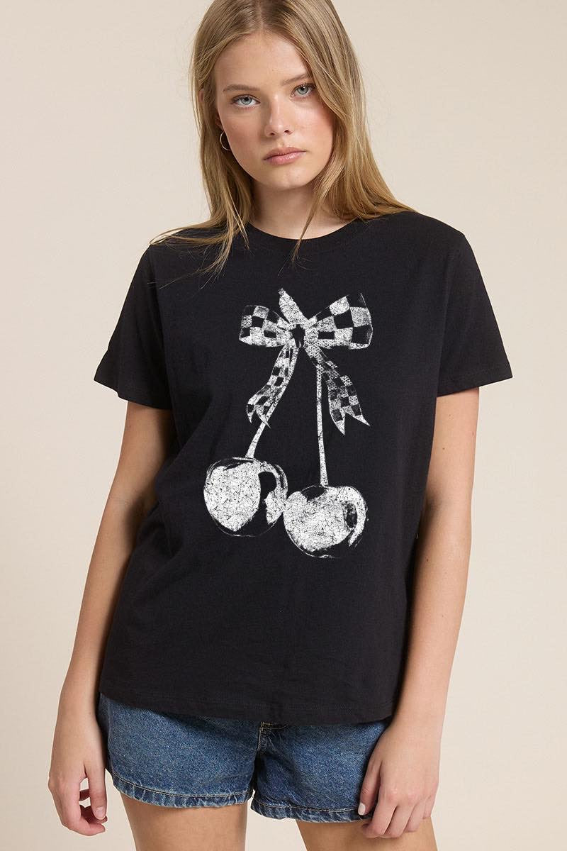 Raceway Cherry Graphic Tee