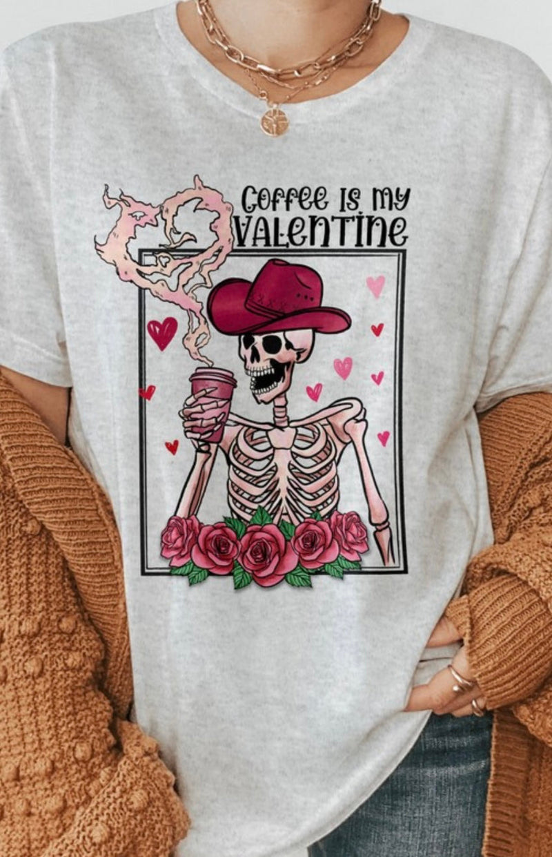 Coffee Valentine Graphic Tee