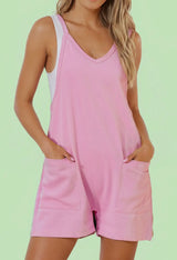 Peonies Romper