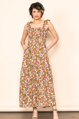 Breeze Floral Smocked Maxi Dress