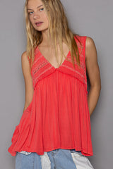 Coral Luna Top