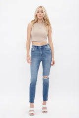 Mica Medium Distressed Skinny Jean
