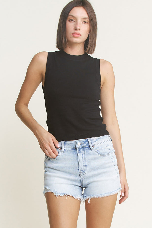 Mica Vintage Raw Hem Shorts