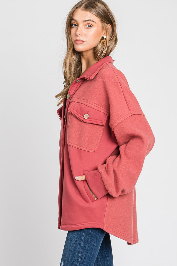 Cupid Fleece Shacket