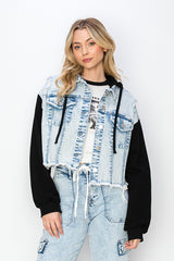 Risen Skynyrd Crop Jacket