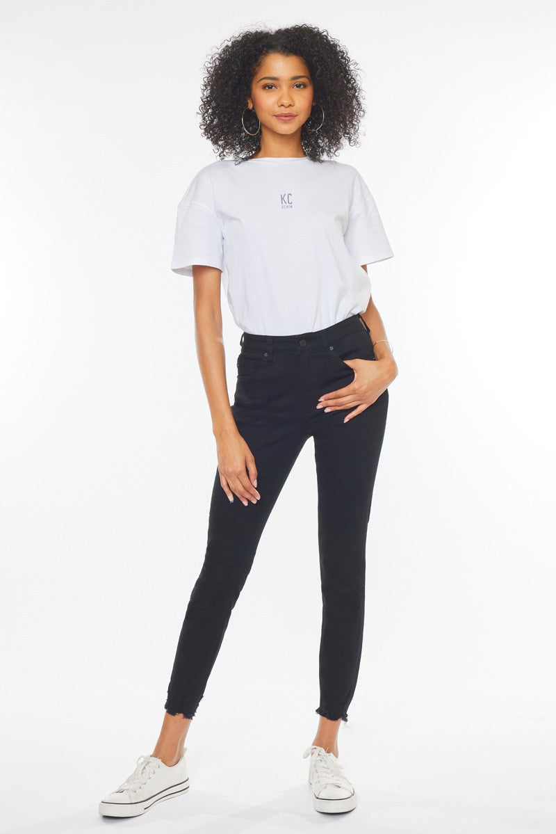 Kancan High Rise Black Skinny Jean