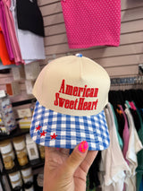 American Sweetheart Canvas Hat
