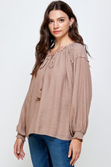 Harlee Top Taupe