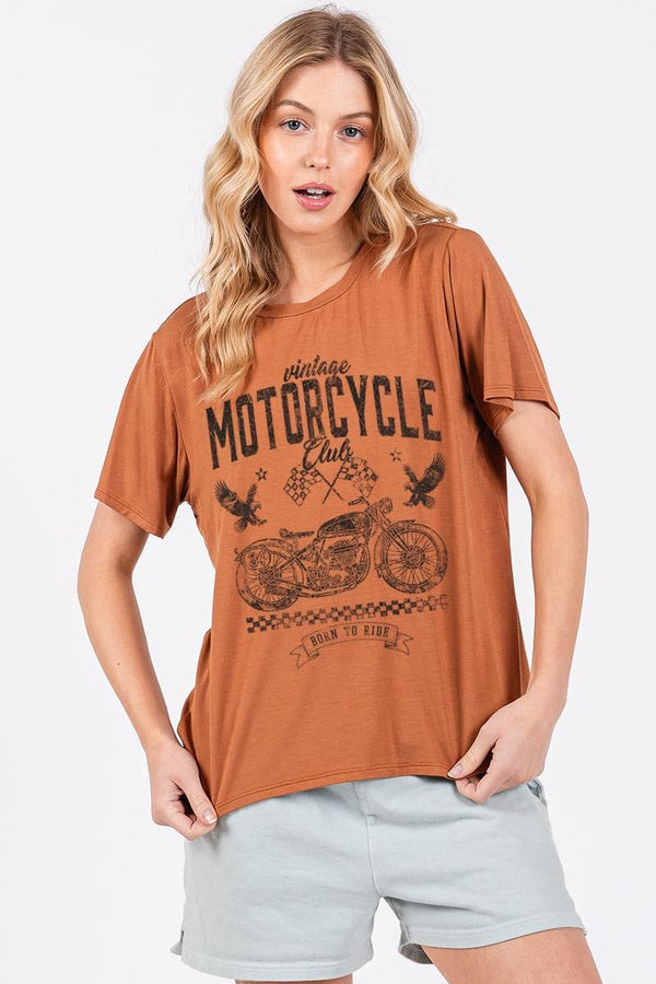 Motorcycle Graphic Tee
