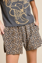Leopard Lounge Shorts