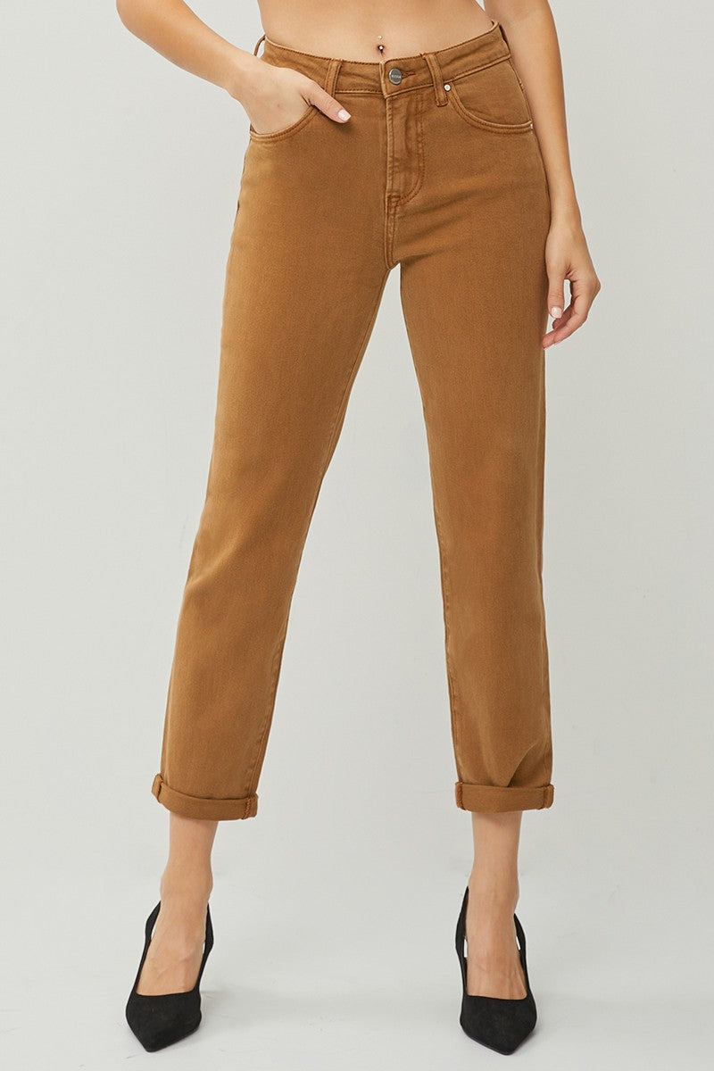 Risen Cappuccino Boyfriend Jeans