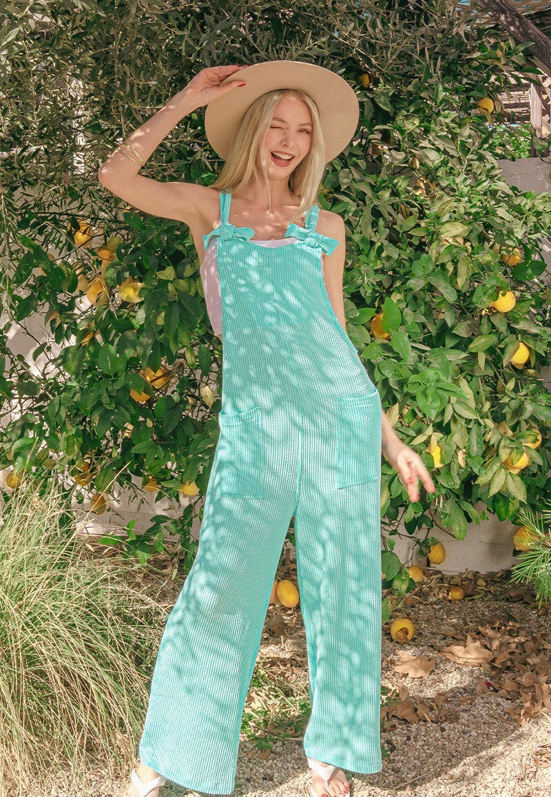 Mint Vibe Jumpsuit