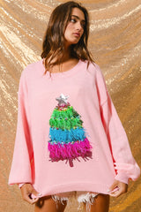 Pink Christmas Sweater