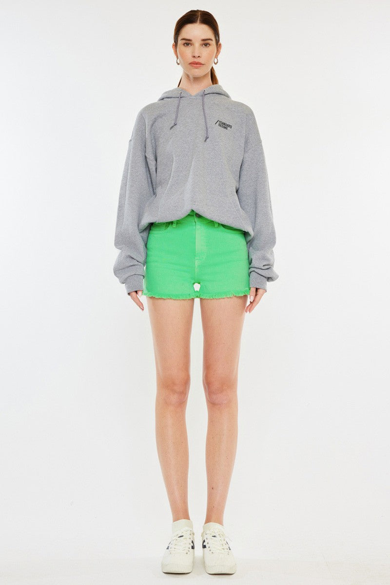 Kancan Neon Green Shorts